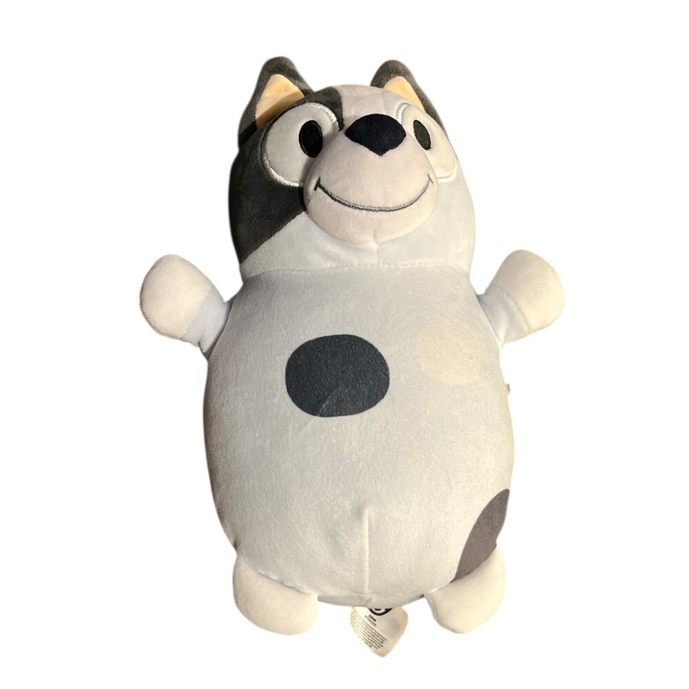 HUG MEES Plush Bluey Girl Puppy Squishmallows Toy Light Blue 10"